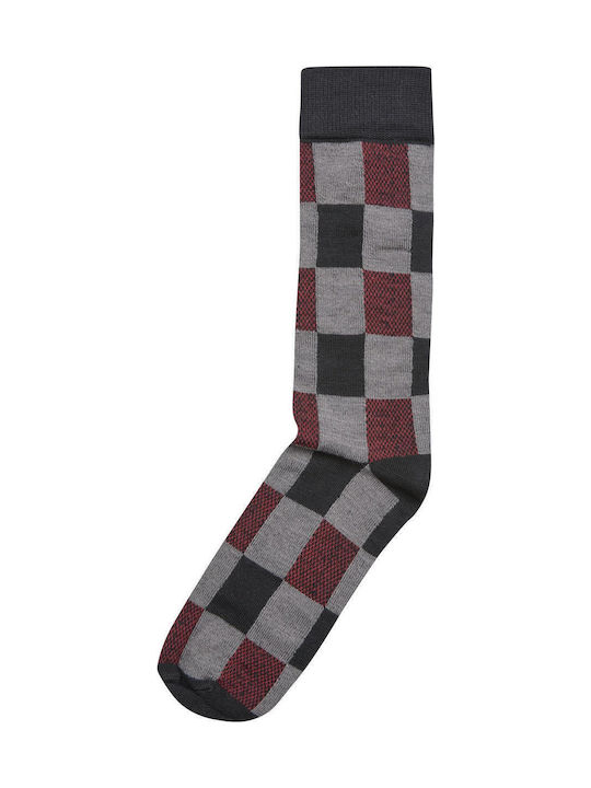 Urban Classics Γυναικείες Χριστουγεννιάτικες Κάλτσες Burgundy 3Pack