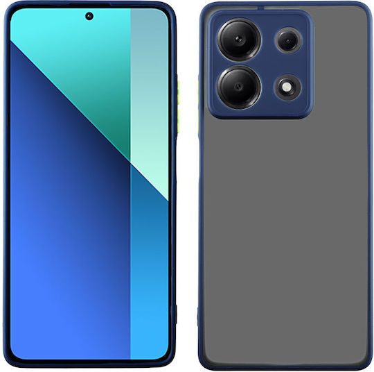 Lime Back Cover Πλαστικό / Σιλικόνης Μπλε (Redmi Note 13 5G)
