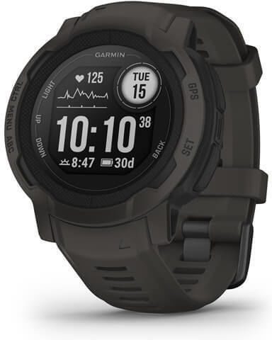 Garmin Instinct 2 45mm Waterproof Smartwatch with Heart Rate Monitor (Graphite)