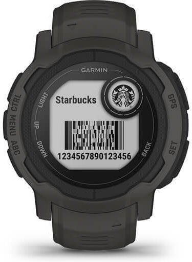 Garmin Instinct 2 45mm Waterproof Smartwatch with Heart Rate Monitor (Graphite)