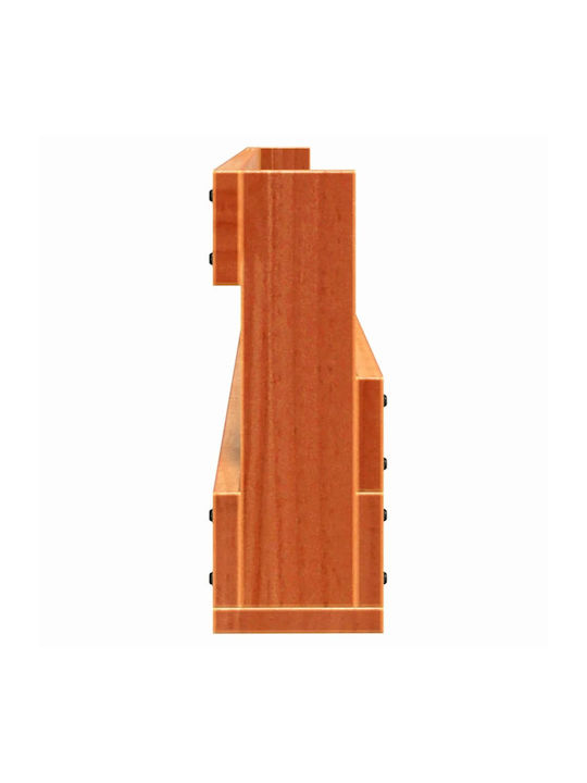 Παπουτσοθήκη από Μασίφ Ξύλο 59x8.5x23.5cm