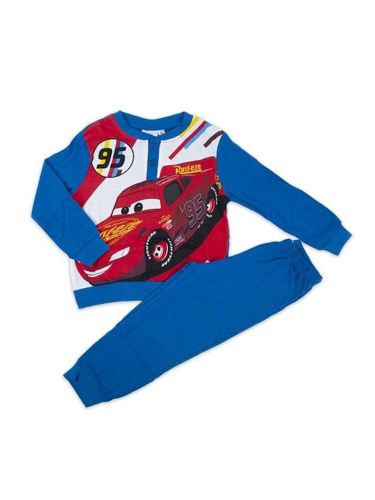 Cars Pijama pentru copii De bumbac Albastru