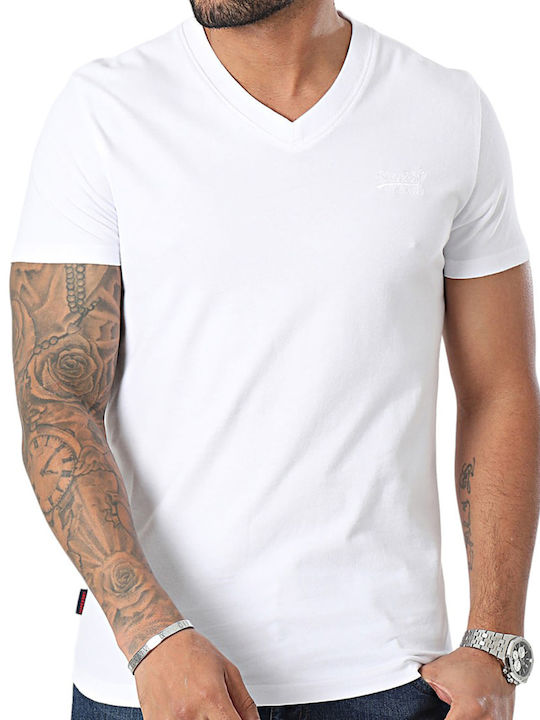 Superdry D1 Ovin Vintage Logo Men's Short Sleeve T-shirt White