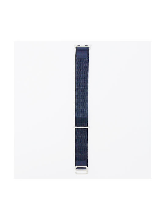 Curea Tesatura Albastru marin (Apple Watch 44/45/46mm/Ultra 49mm)