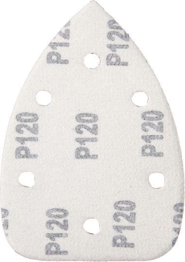 Detoolz Foaie De Șlefuire Delta K120 Cu 10 Găuri 95x135mm