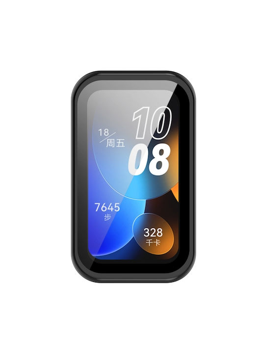 Пластмасов Калъф в Черен цвят за Huawei Band 8