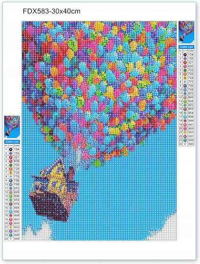 Canvas Diamond Painting Kit 60x40cm