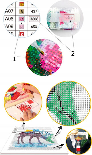Canvas Diamond Painting Kit 60x40cm