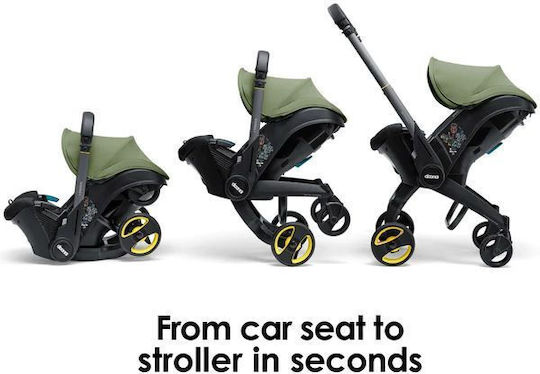 Doona Car Seat & Stroller Baby Car Seat i-Size with Isofix Desert Green 0-13 kg