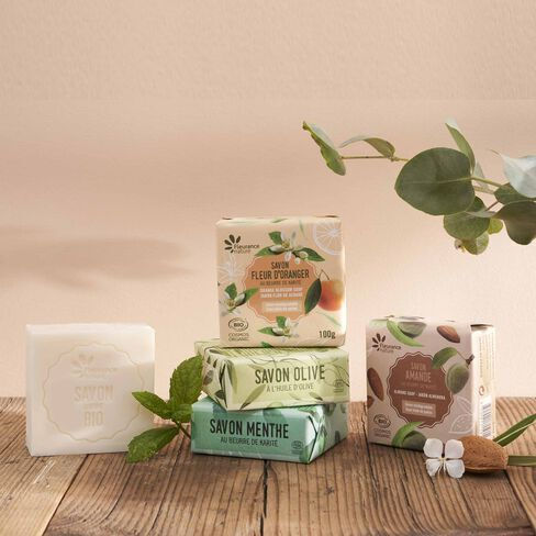 Fleurance Nature Baton de săpun pentru Mâinile Mentă 100gr