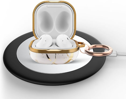 Θήκη Πλαστική σε Λευκό χρώμα για Galaxy Buds 2 Pro / 2 / Live / Pro