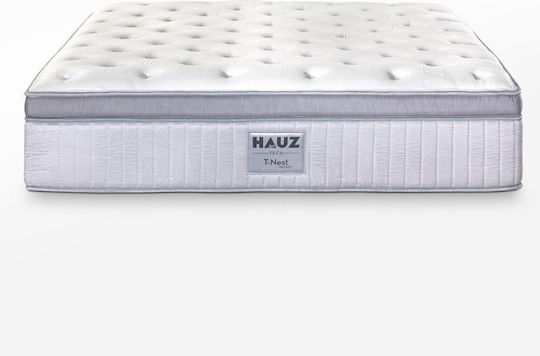 Hauz T-nest King Size Ergonomisch Matratze Latex 180x200x34cm mit Topper