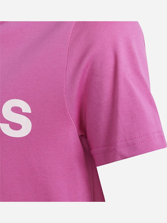 Kinder-T-Shirt Rosa Essentials Linear