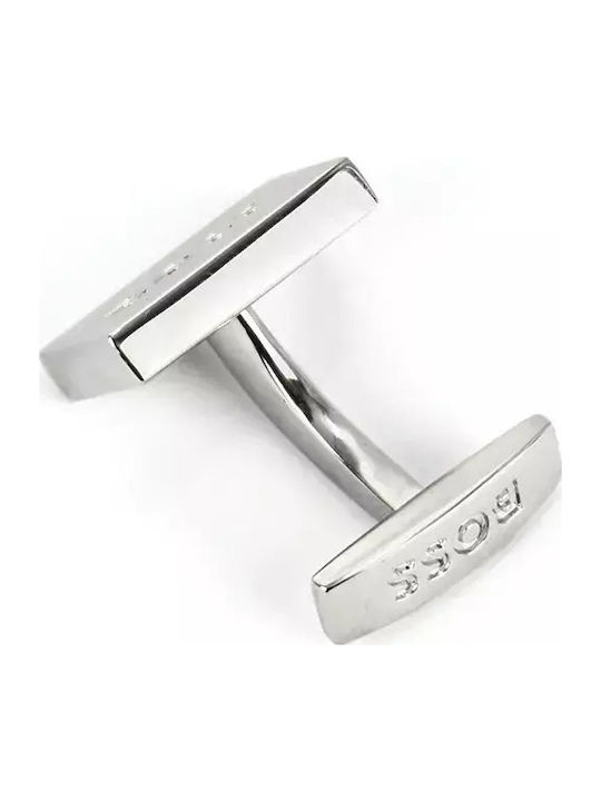 Boss Cufflinks in Silver Color