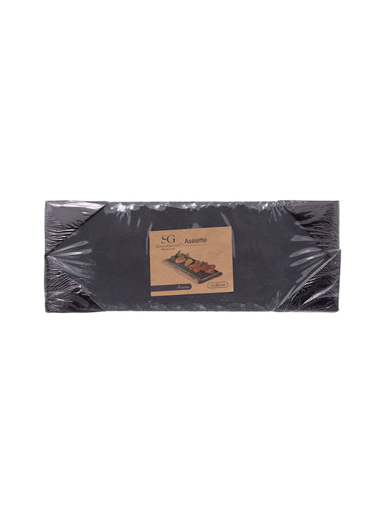 Secret de Gourmet Сервираща платка от камък 30x11бр 1бр