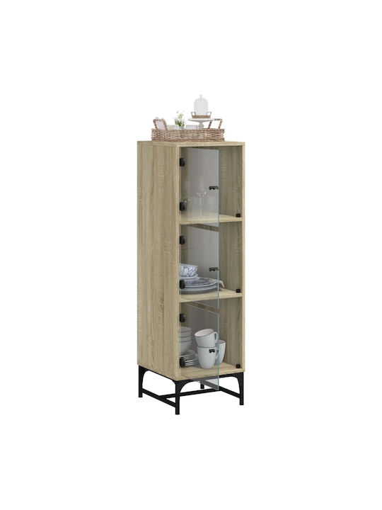 Ντουλάπι Τοίχου Μπεζ 35x37x120εκ.