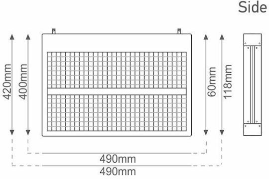 Olympia Electronics Ηλεκτρική Εντομοπαγίδα με Κολλητική Επιφάνεια RT-72 925072000