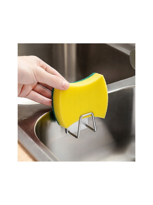 Кука Баня Единично с винтове ​5x5см Inox Сив
