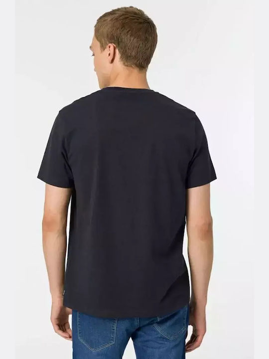 Tiffosi Herren T-Shirt Kurzarm Marineblau