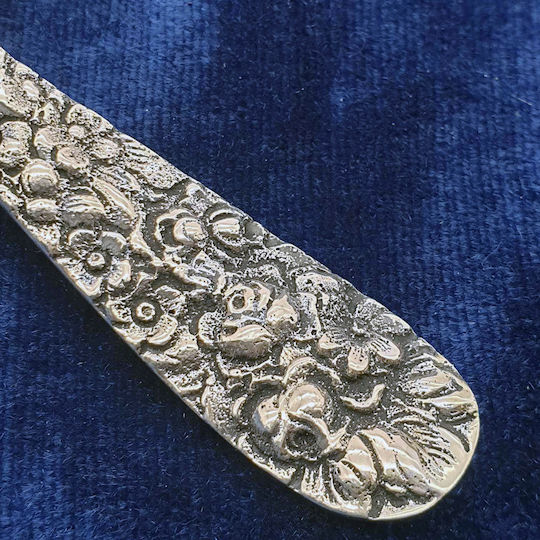 Savvas Design Φαγητού Μεταλλικά Ασημί 14cm ΚΟΥ00038 6τμχ