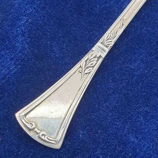 Savvas Design Spoon Set Dinner Metallic Silver 14cm 6pcs