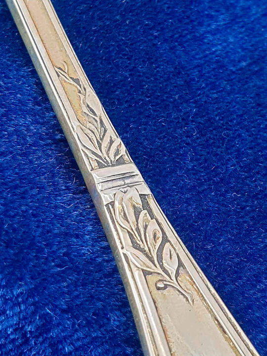 Savvas Design Löffelset Abendessen Metall Silber 14cm 6Stück