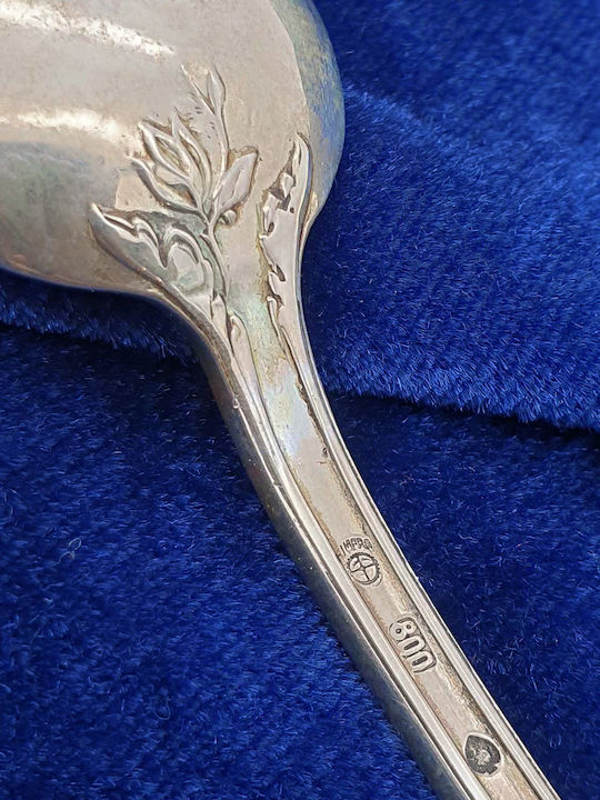 Savvas Design Löffelset Abendessen Metall Silber 14cm 6Stück