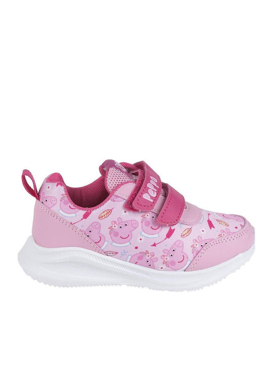 Kinder Sneakers mit Klettverschluss Rosa