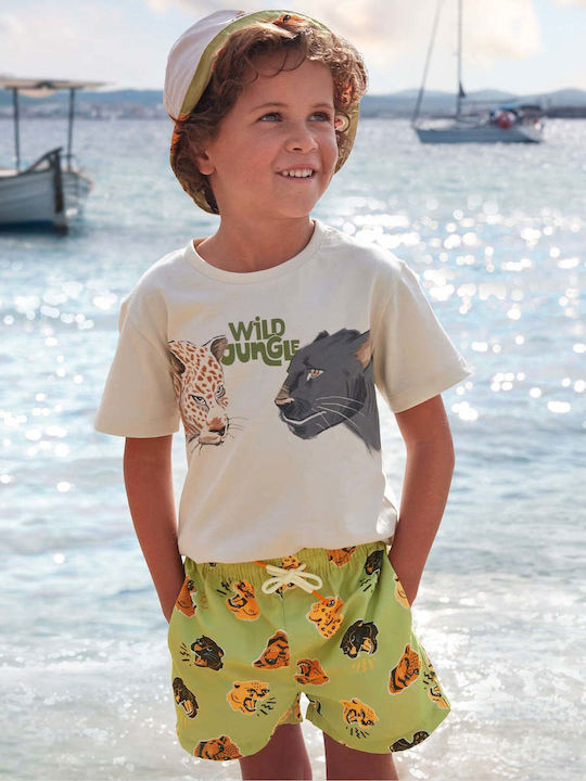 Mayoral Kids Swimwear Swim Shorts Mint