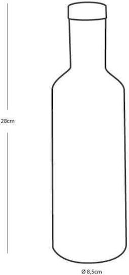 Marine Business Flasche Wasser Glas mit Korken 1000ml Marine Business Flasche Wasser Glas mit Korken 1000ml