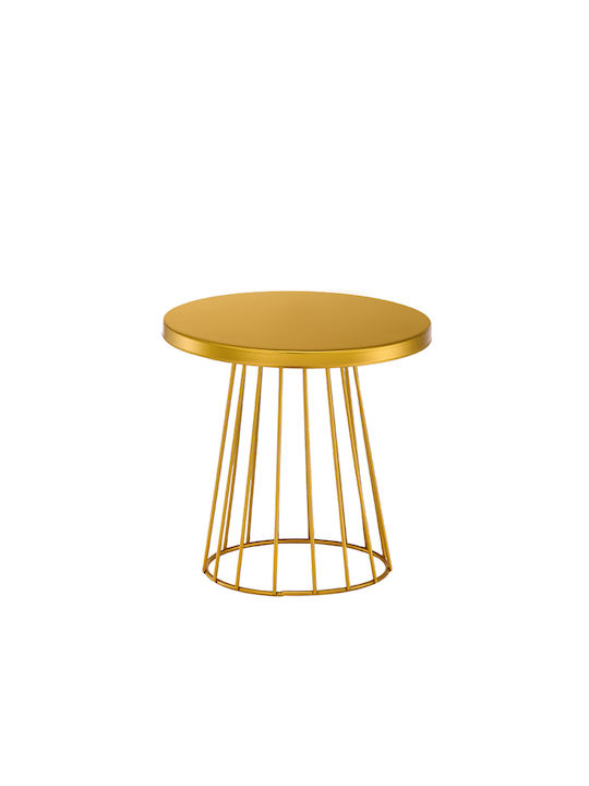 Palma Emporio Gold Metallic Pedestal Cake Stand with Lid 25x23cm