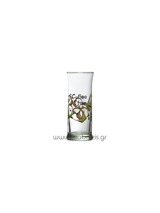 Uniglass Coffee Time Set de pahare Cafea / Cafea grecească Freddo din Sticlă 290ml 3buc