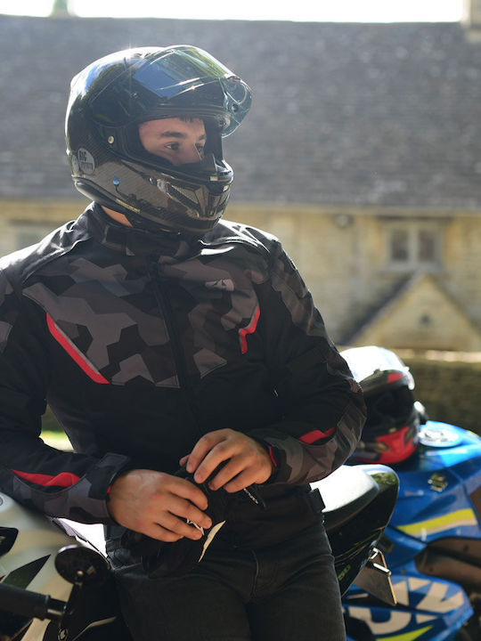 Oxford Delta 1.0 Winter Men's Motorcycle Jacket Waterproof Black
