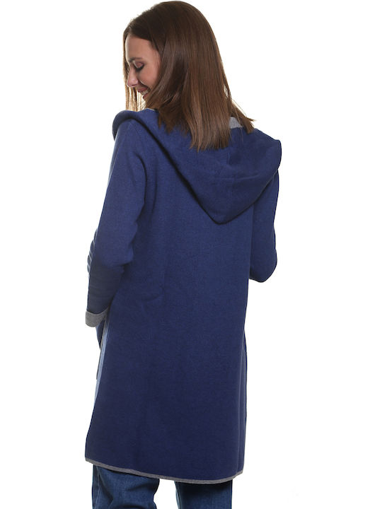 Vera Damen Jacke in Blau Farbe