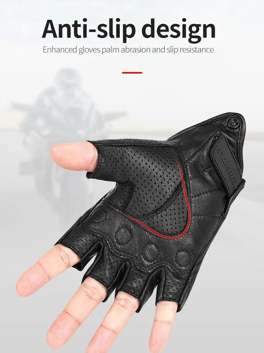 Motowolf Мотоциклетни ръкавици Черен
