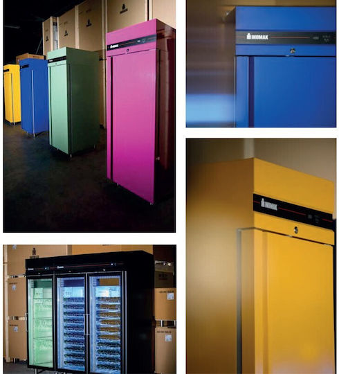 Inomak Gewerbliche Kühlschrank-Schränke P144xB86.8xH210cm