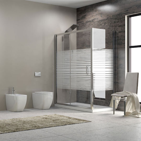 Karag New Flora 500 + New SN-10 Καμπίνα Ντουζιέρας με Συρόμενη Πόρτα 170x70x180cm Serigrafato Karag New Flora 500 + New SN-10 Καμπίνα Ντουζιέρας με Συρόμενη Πόρτα 170x70x180cm Serigrafato