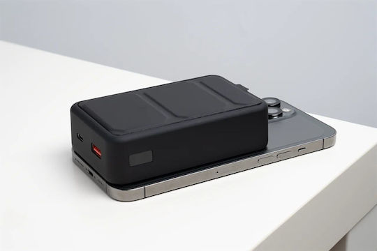 XtremeMac ΧWΗ-ΡΜS3-13 MagSafe Power Bank 20000mAh 20W με Θύρα USB-A και Θύρα USB-C Μαύρο