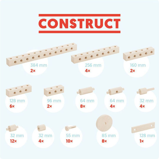 Walachia Wooden Construction Toy
