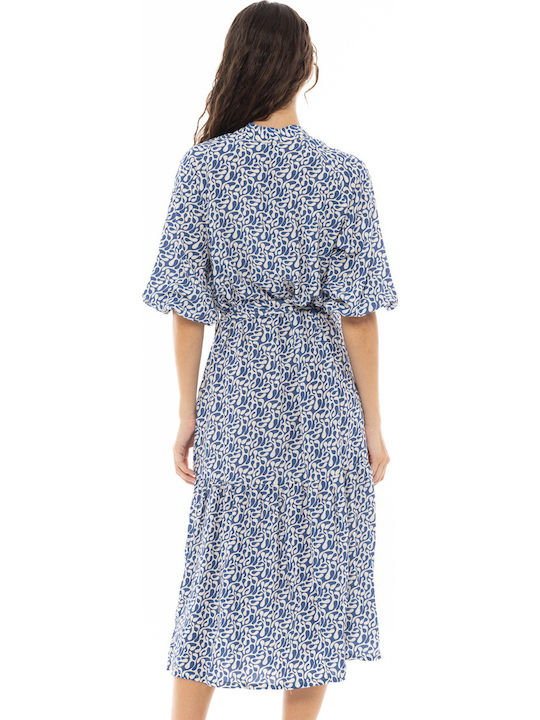 Pink Label Feminin Lung Rochie de Plajă Albastru