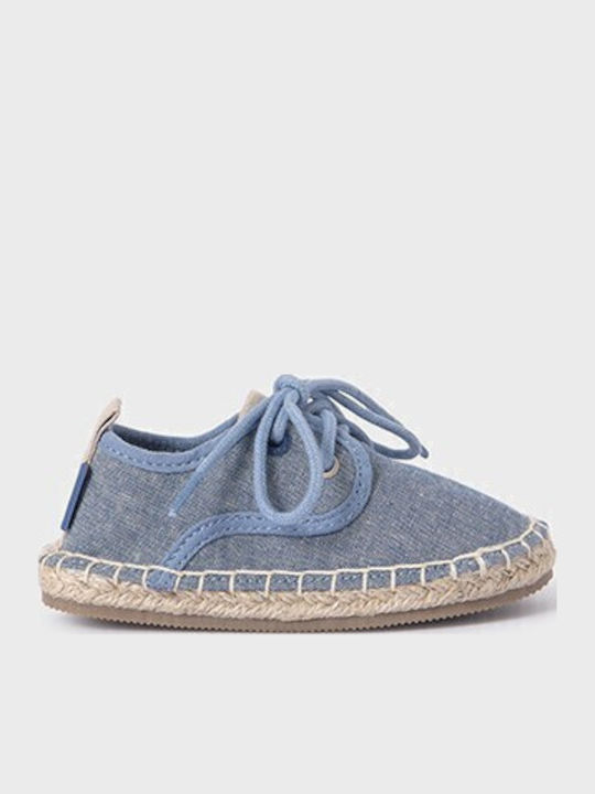 Kids Espradrilles with Laces Blue