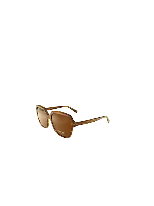 Morel Women's Sunglasses with Brown Plastic Frame and Brown Lens MOREL TAHITI 3 MM08