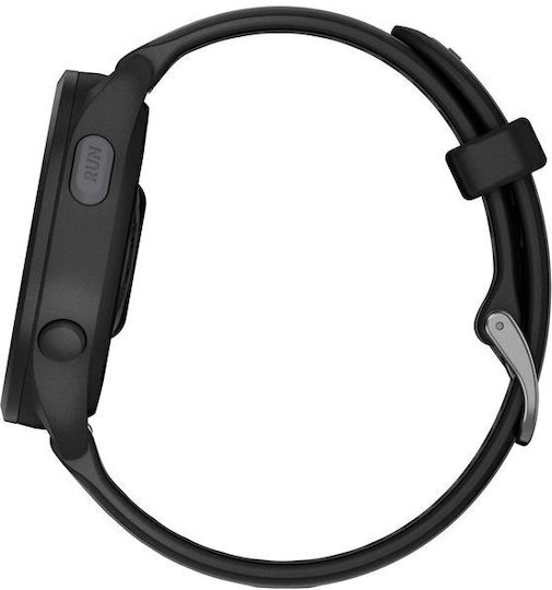 Garmin Forerunner 165 Music 43mm Waterproof Smartwatch with Heart Rate Monitor (Black/Slate Gray)