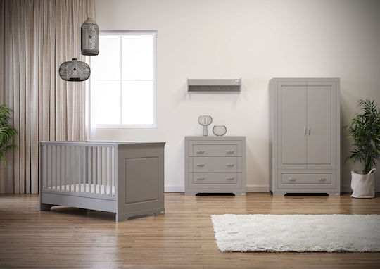 York Two Door Wardrobe Grey 100x54x179cm