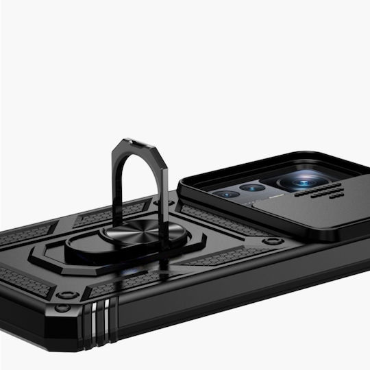 Back Cover Μεταλλικό Μαύρο (Xiaomi 12T / 12T Pro)