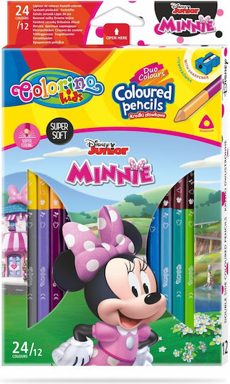 Colorino Farbstift-Set mit dicker Spitze 12Stück Packung von 1 Verpackungen