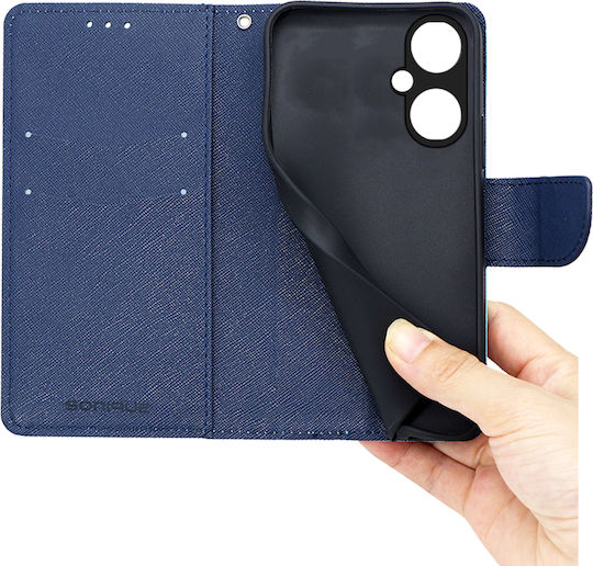 Sonique Trend Wallet Piele artificială / Silicon Albastru deschis (OnePlus Nord CE 3 Lite)