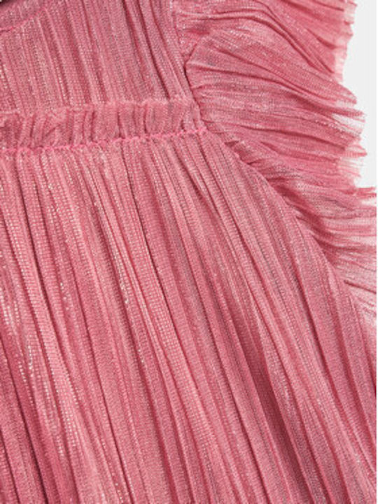 Name It Mädchen Kleid Kurzärmelig Pink