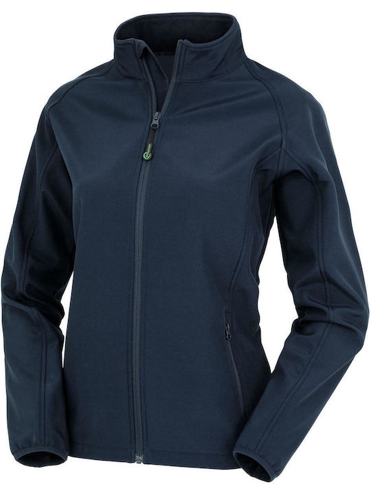 Damen Softshell Jacke Navy Blau
