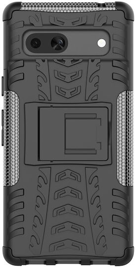 Back Cover Σιλικόνης Μαύρο (Google Pixel 7a)